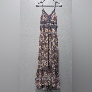 Sincerely Jules Multicolor Floral High Low Dress